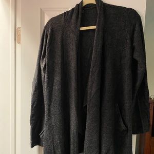 Barefoot Dreams Cardigan size S/M in Grey